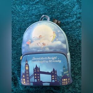 Brand new Peter Pan Loungefly Backpack
